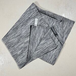 Lululemon Vinyasa Scarf Rulu Space Dye Camo Seal Grey Deep Coal, One Size